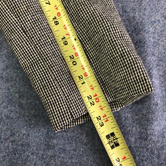 Vintage Stephan Douglas Wool Polyester Bland Skirt Suit w Lime Green Shirt - Picture 8 of 11